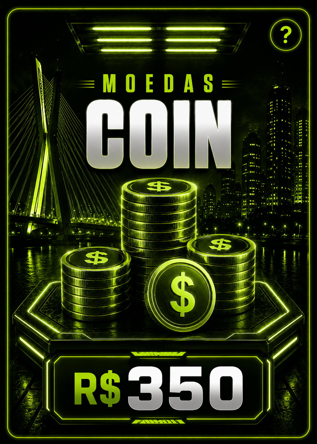 VIP Ouro Coins Card