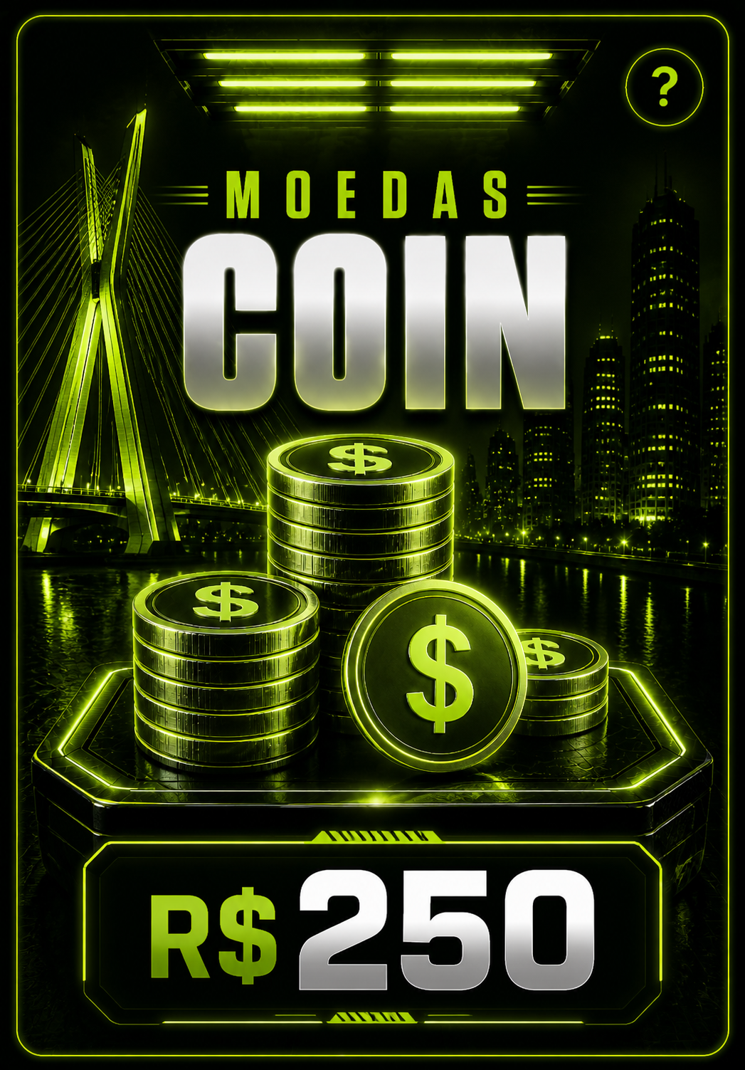 VIP Prata Coins Card